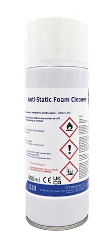 Foam Cleaner 400ml Aerosol - Single