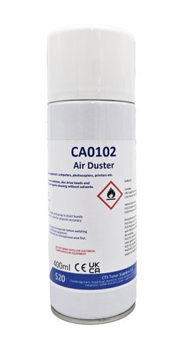 Air Duster FLAMMABLE 400ml Aerosol - Single