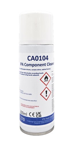IPA Component Cleaner 200ml Aerosol Pack of 12