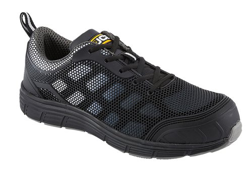 JCB Cagelow Black Trainer Size 10