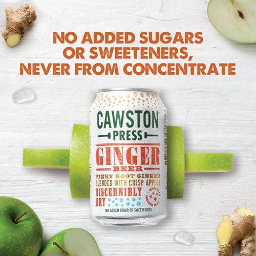 Cawston Press Ginger Beer 24 x 330ml