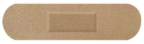 First Aid Plasters Click Medical Fabric Medium Strip Plasters 100 (Box of 100)