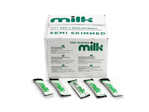 Lakeland Semi Skimmed Milk Sticks 10ml x 240