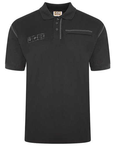 JCB Trade Work Polo Black L