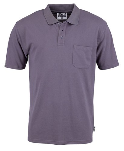 JCB Essential Grey Polo Shirt L