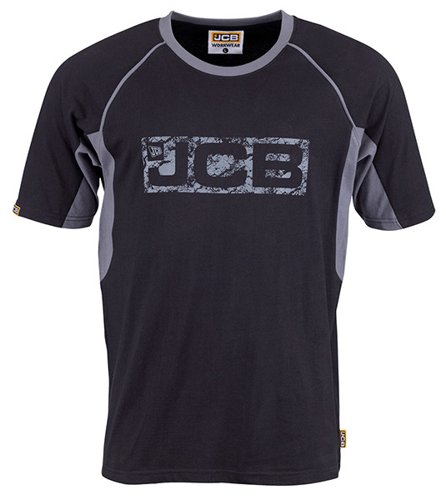 JCB Trade Black/Grey T-Shirt L