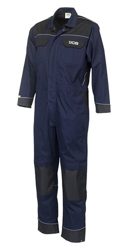 JCB Trade Coverall Navy/Black L