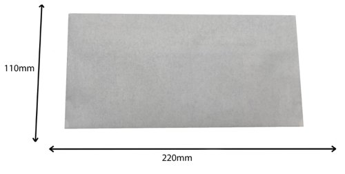 DL Envelopes Plain Self Seal 80gsm White (Pack of 1000) 