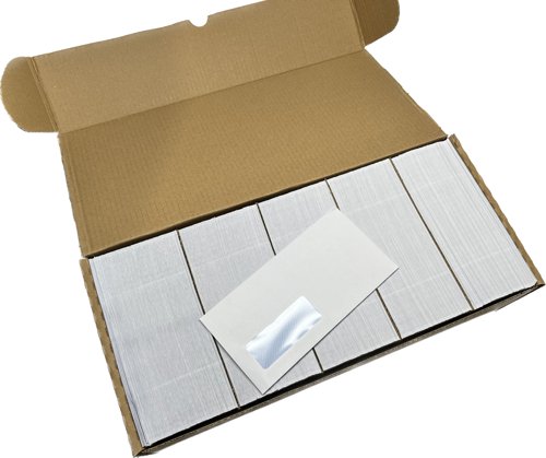 DL Envelopes Window Self Seal 80gsm White (Pack of 1000)