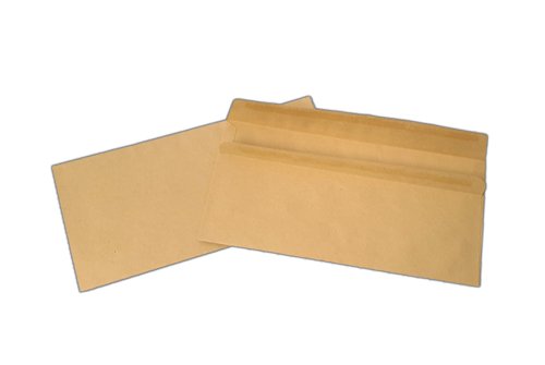 Envelope DL Manilla 80gsm Plain Non Window 110x220mm (pack of 1000) Plain Envelopes DL801000MP
