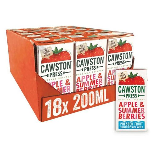 Cawston Press Apple & Summer Berries Juice x18