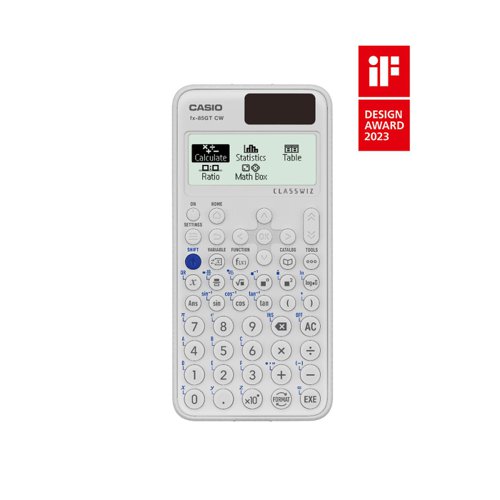 Casio FX-85GTCW Scientific Calculator White