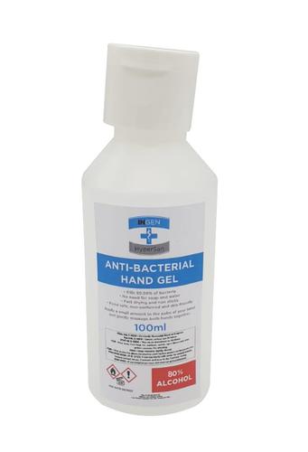 Ingen 100ml Anti-Bacterial Sanitising Hand Gel 80% Alcohol