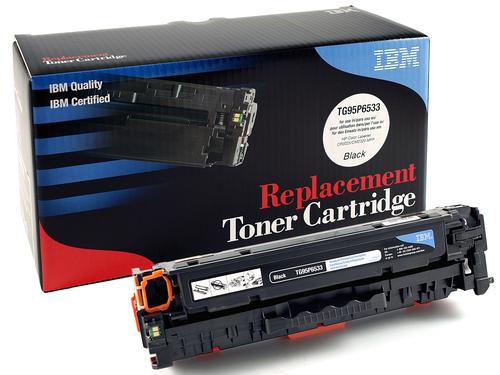 IBM HP CC530A Black Toner Cartridge TG95P6533 Toner IBMCC530A