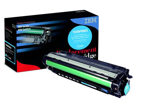 IBM HP CE341A Cyan Toner Cartridge TG95P6603 Toner IBMCE341A