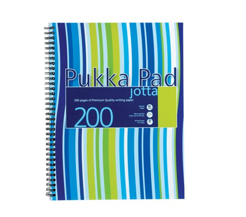 Pukka Jotta Wire A4 Poly Cover Asst PK3