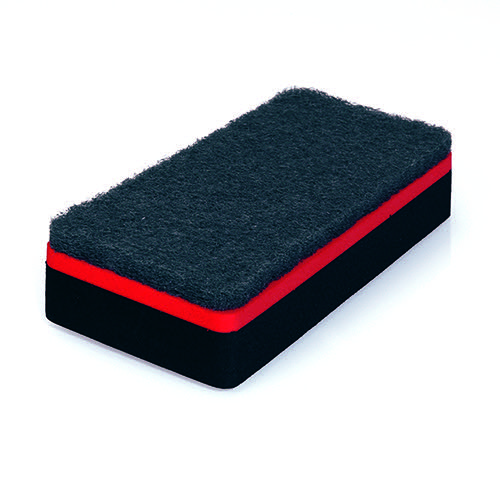 Magnetic Board Eraser 130x60x26mm - Black Drywipe Board Accessories MBE1306026BK