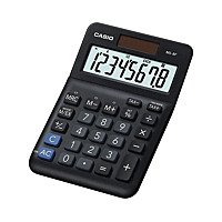 Casio MS-8F 8 Digit Desk Calculator Black