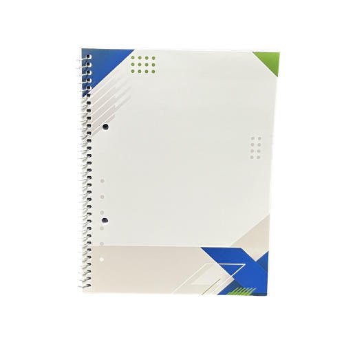 Ruled Margin Spiral Soft Cover Notebook 160 Pages A5 Pack of 5