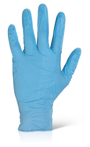 Beeswift Nitrile Disp Glove Blue XL (Box of 1000)