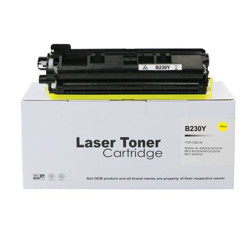 Remanufactured Brother TN230Y Toner Yellow
