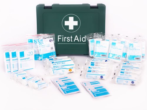 Blue Dot HSE Standard 1-50 Person First-Aid Kit Complete