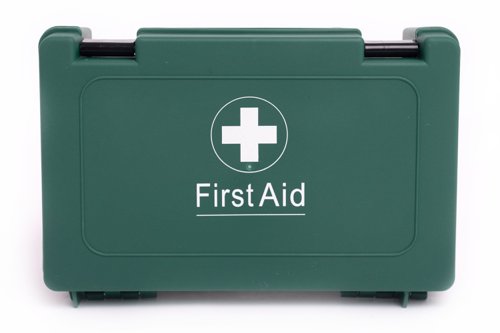Blue Dot Vehicle First Aid Kit In Green Box