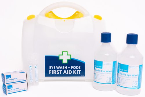Blue Dot Eye Wash & Pod Kit - PGB