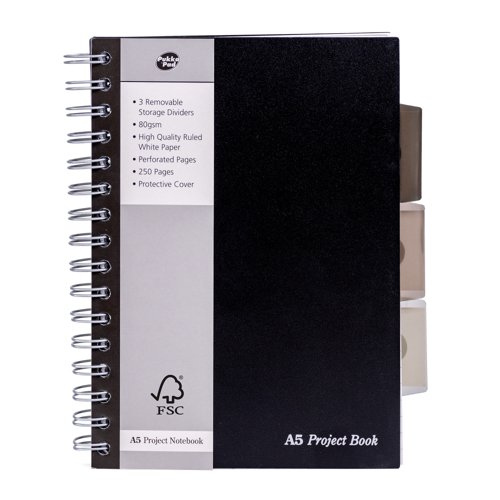 Pukka Project Book A5 Black PK3