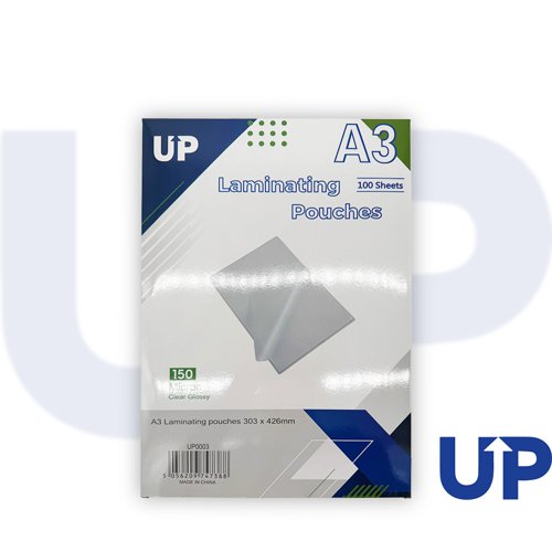 UP Laminating Pouch A4 250 micron (100)