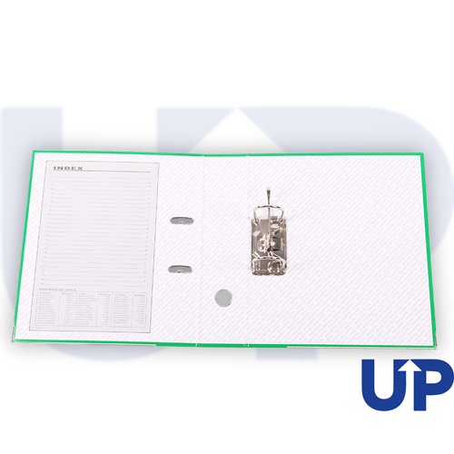 UP A4 70mm Lever Arch File - Green (10)