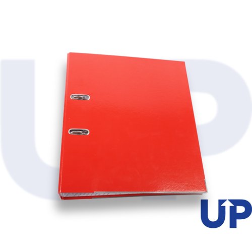 UP A4 70mm Lever Arch File - Red (10)