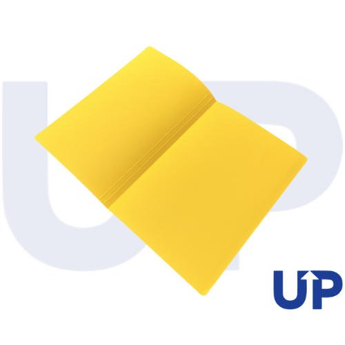 UP Square Cut Folder Pack of 100 - Yellow
