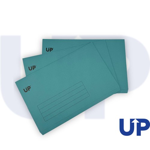 UP Full Flap Document Wallet Pack of 50 - Blue
