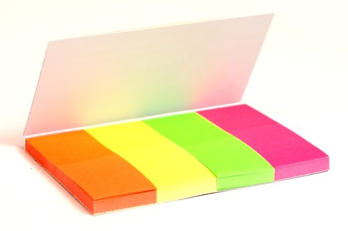 Repositional Notes  UP 20mm Neon 4 Colour Indexes (200)