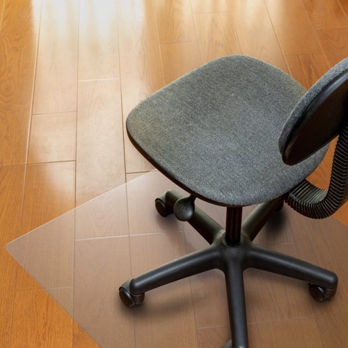 Valuemat® Basic Vinyl Rectangular Multi-Purpose Floor Protection Mat for Hard Floors - 90 x 120cm