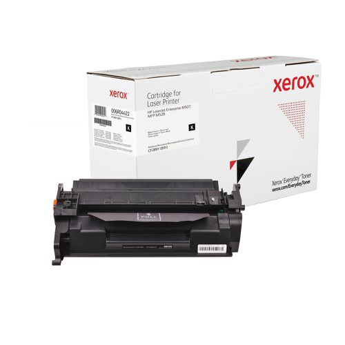 Xerox Everyday Toner For CF289Y Black Laser Toner 006R04422  20000 Pages