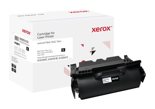Xerox Everyday Toner For Lexmark 64036HE 64016HE 64004HE Black Laser Toner - 006R04458
