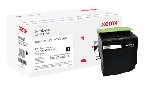 Xerox Everyday Toner For Lexmark 71B2HK0 71B0H10 High Capacity Black Laser Toner - 006R04490
