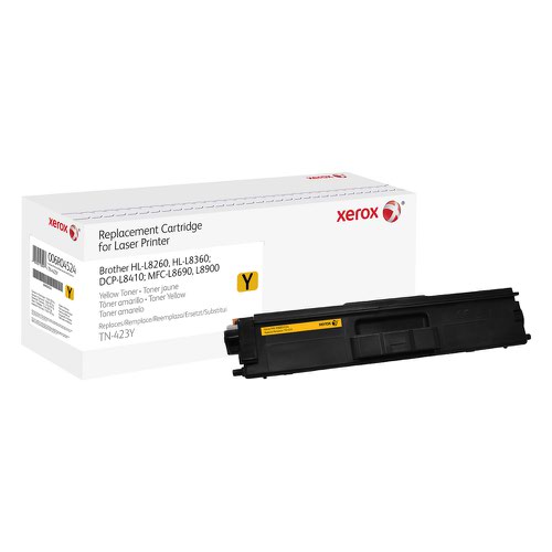 Xerox Replacement For Brother TN423Y Yellow Laser Toner 006R04524
