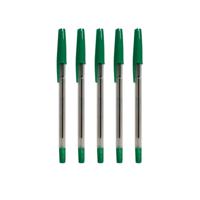 Ballpoint Pen Medium Green Pack of 50