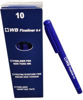 Fineliner Pen 0.4mm Blue