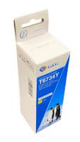 Compatible Epson  C13T67344A Yellow Ink Bottle