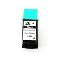 Remanufactured HP 51626A Black 26 Inkjet