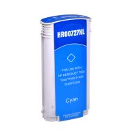 Remanufactured HP G+G 727C Cyan Wide Format Ink Cartridge B3P19A