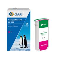 Remanufactured HP G+G 738 Magenta Ink Cartridge