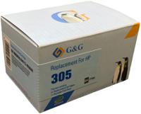 Remanufactured HP G+G 3YM62AE Hi Cap Eco Saver Black Ink Cartridge 305XL (1 Printhead + 3 Tanks) - Cannot use in "e" suffix printers