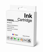 Remanufactured HP 3YM63AE Hi Cap Tri Colour Ink Cartridge 305XL - Can use in "e" suffix printers