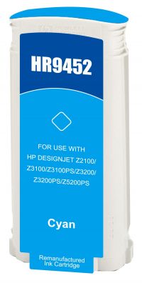 Remanufactured HP 70 Cyan C9452A Inkjet