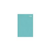 A4 2026 Week to View Diary Bright Teal Casebound